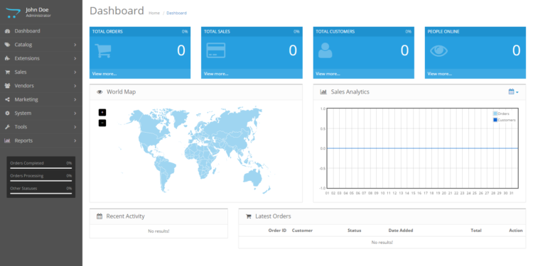 Opencart Admin Saldırı